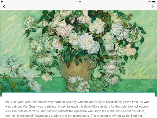 National Gallery of Art iPad screenshot