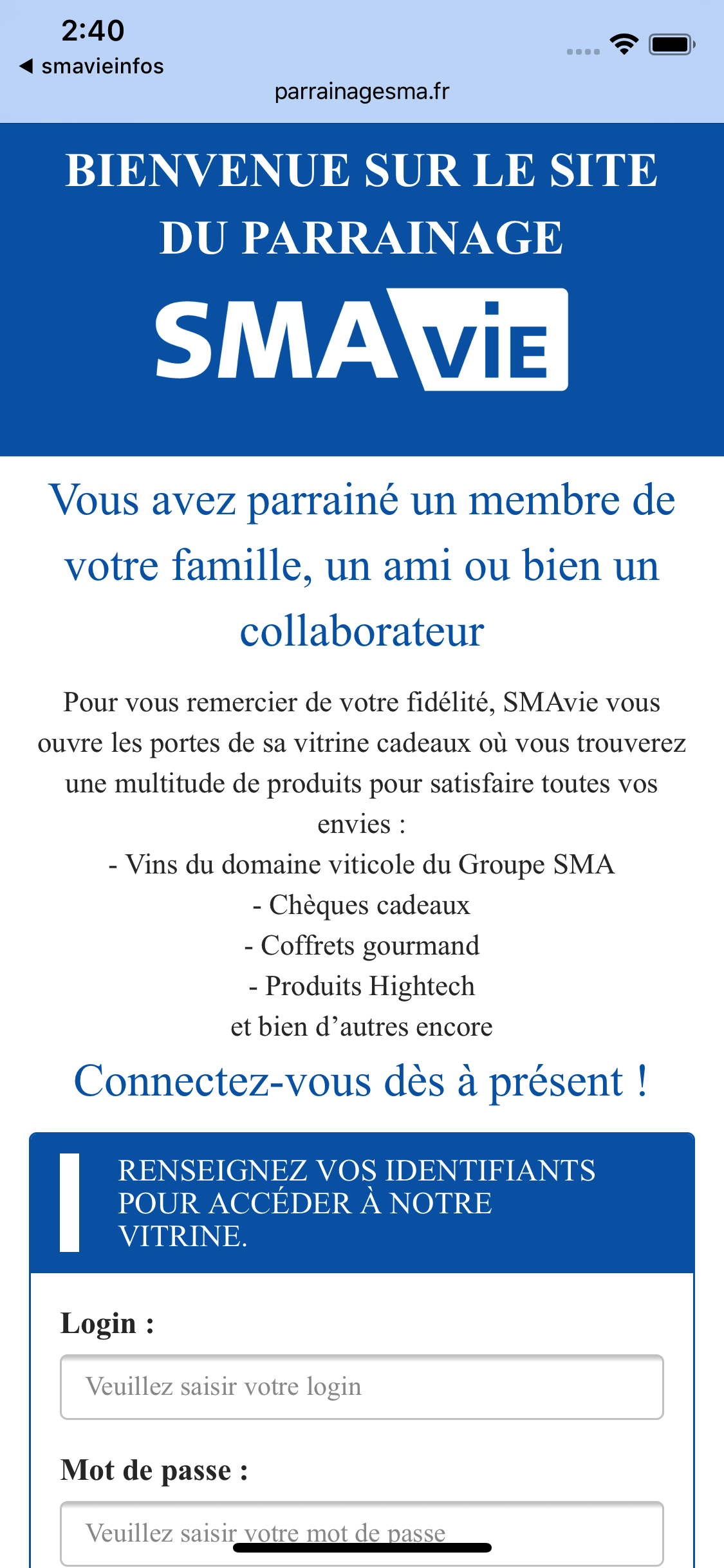 SMAvie Infos