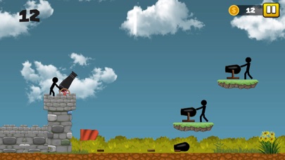 Stickman Cannon Shooter screenshot 3