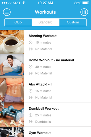 iDailyWorkOut screenshot 3