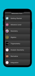 All Maths Formulas Pro Guide screenshot #1 for iPhone