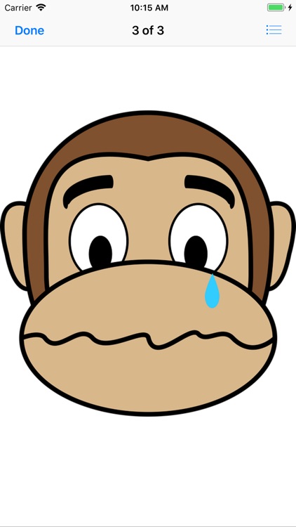 Monkey Face Emoji Stickers screenshot-3
