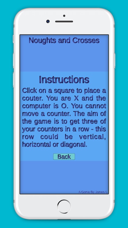 Noughts & Crosses (by James L) screenshot-4
