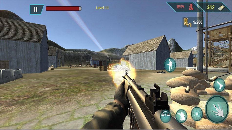 #4. Commando Combat Attack 2017 (iOS) 由: Jaleel Ahmad