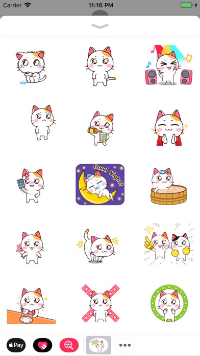 Kitty Cat Emoji Animated screenshot 3