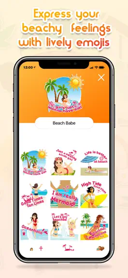 Game screenshot BeachMoji apk