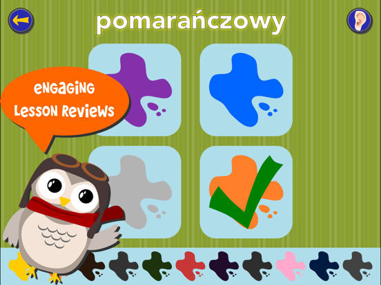 Gus on the Go: Polish iPad screenshot 1 - Education app