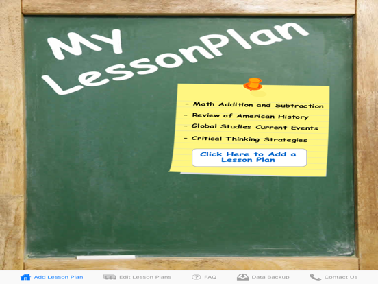 Screenshot #4 pour My LessonPlan