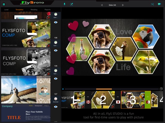 Screenshot #5 pour FlyS - Make a video slideshow