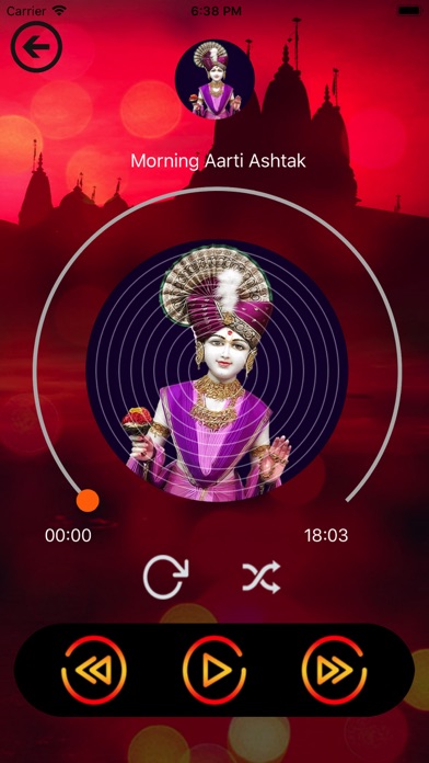 Swaminarayan Kirtan Aarti app screenshot