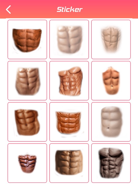 Screenshot #5 pour Six Pack Abs Editor