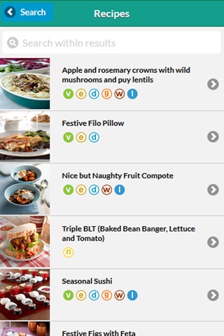 Vegetarian Society Recipes screenshot 2