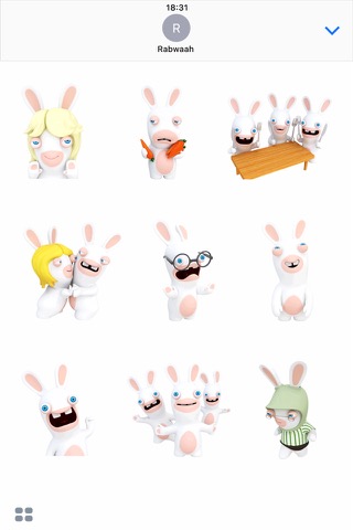 Rabbids Stickersのおすすめ画像3