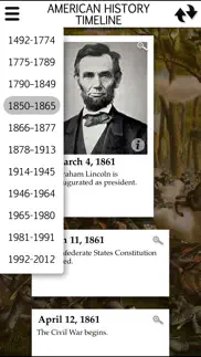 american history - revolution iphone screenshot 1