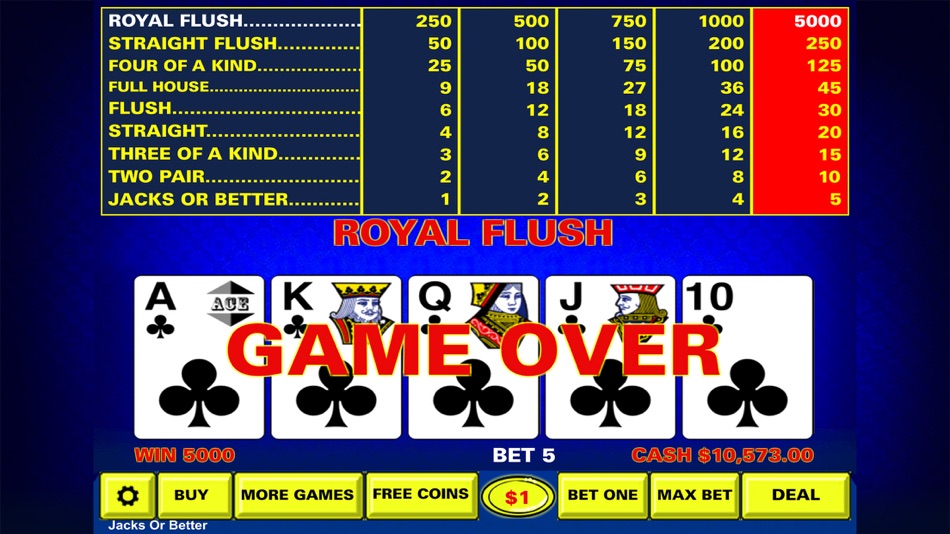Video Poker - Casino Style - 1.4 - (iOS)