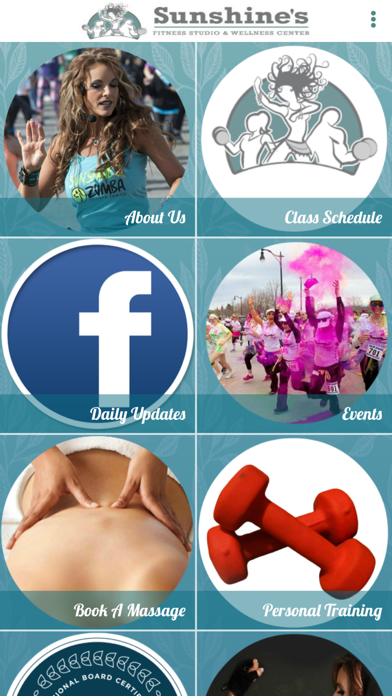 Screenshot #1 pour Sunshines Fitness Studio