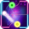 Neon Air Hockey Play