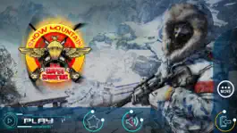 Game screenshot снег гора снайпер стрельба hack