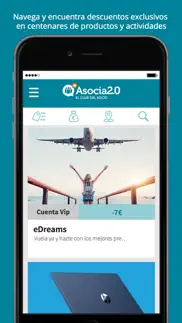 asocia2.0 iphone capturas de pantalla 2