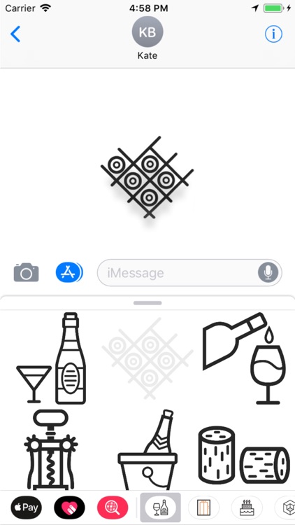 Minimal Wine Stickers
