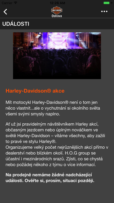 Harley-Davidson Ostrava screenshot 3