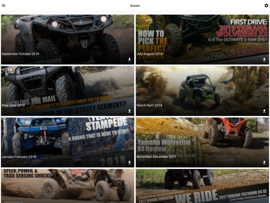 Screenshot #4 pour ATV&UTV ESCAPE Magazine