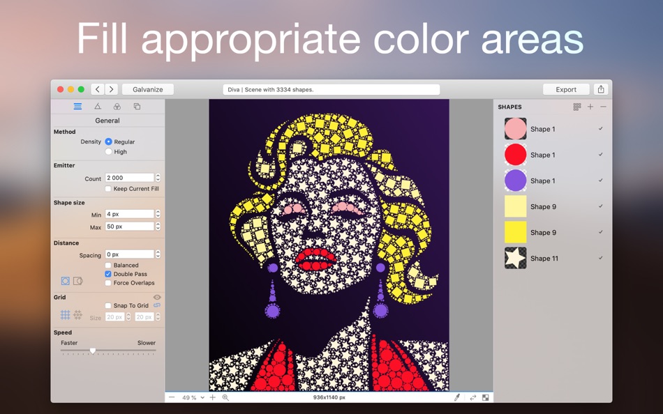 #6. Shapeover (macOS) 由: Elena Drozhzhina