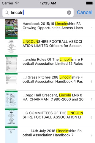 Lincolnshire FA screenshot 4