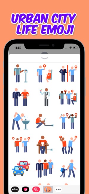 Urban City Life Emoji(圖2)-速報App