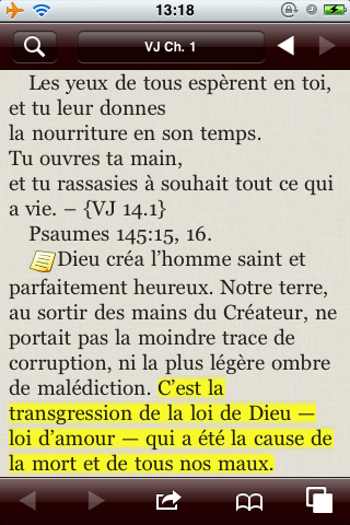 Screenshot #2 pour Les écrits de la d'Ellen White