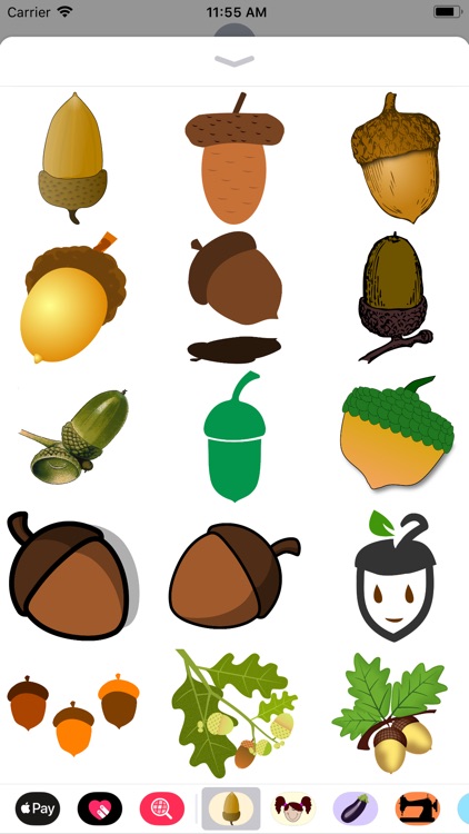 Acorn Stickers