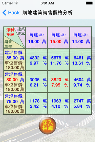 台灣建地投報分析 screenshot 4