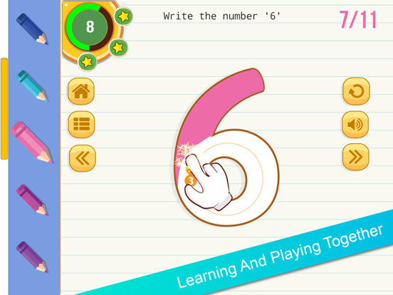 English Tracing Book : Letters iPad screenshot
