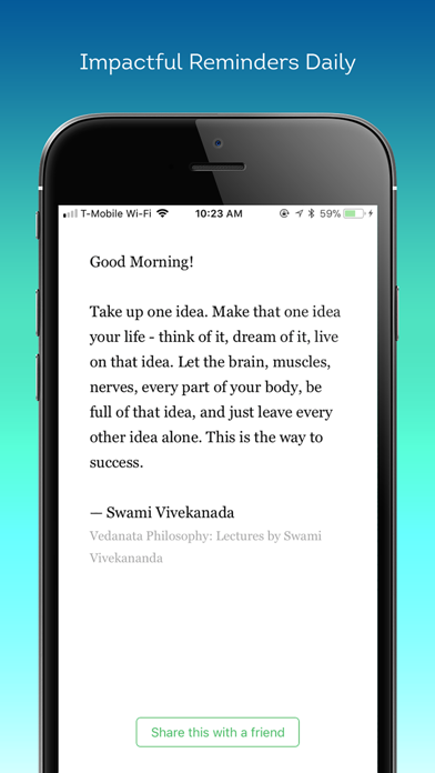 Vyasa - Inspiring Quotes iPhone screenshot