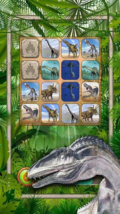 Dinosaurs : Find the Pair Games screenshot-3