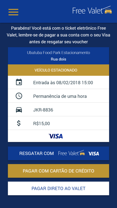 Free Valet Restaurantes screenshot 2