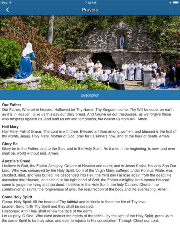 Screenshot #6 pour National Shrine Grotto Lourdes