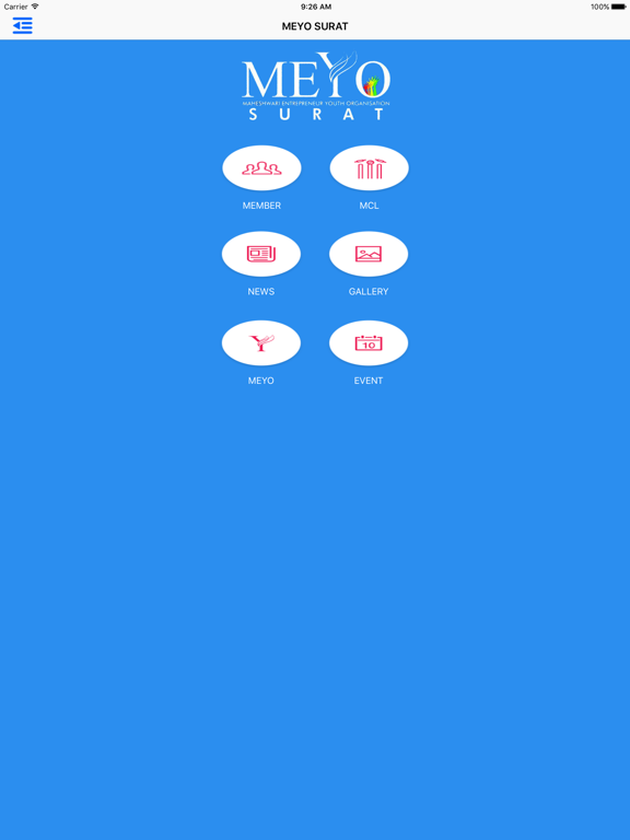 MEYO iPad screenshot 4 - Social Networking app