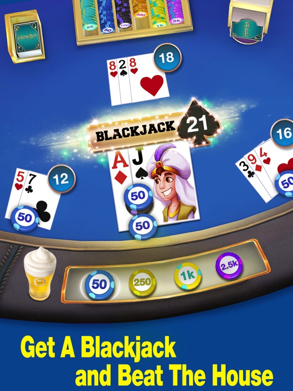 Blackjack 21 - Best Vegas Casino Card Gameのおすすめ画像2