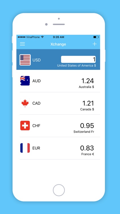 iExchange : Live Currency Rates