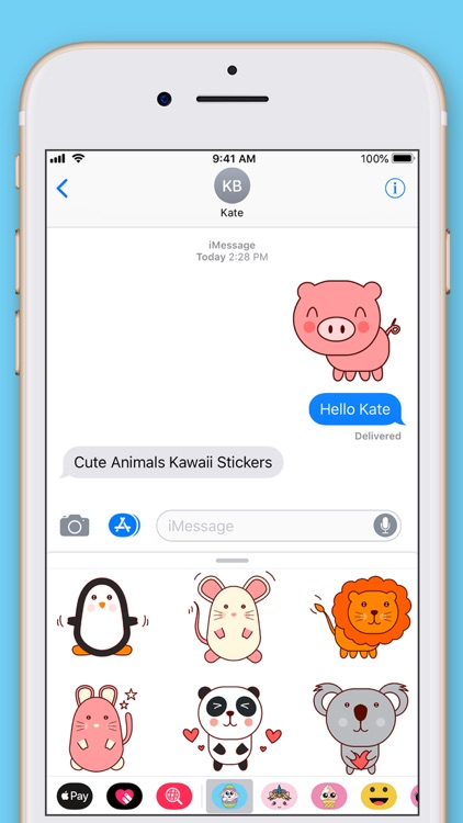 Cute Animals Kawaii Stickers