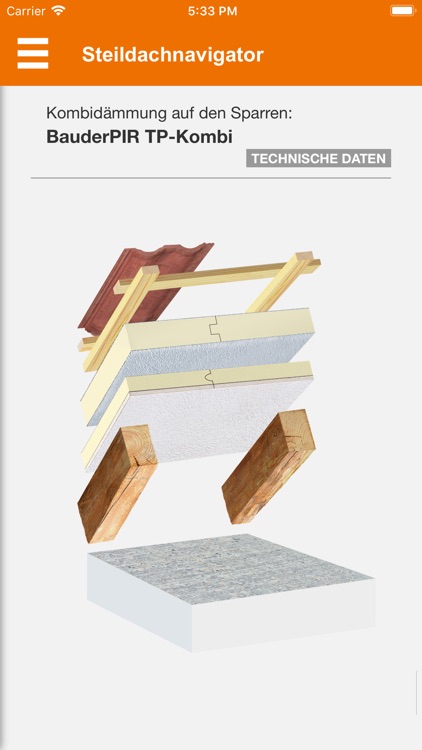 Bauder Steildachnavigator screenshot-3