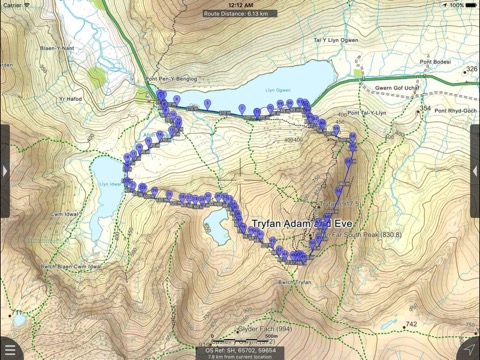 Snowdonia Maps Offlineのおすすめ画像1