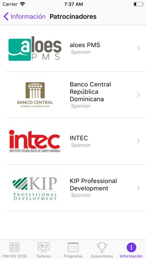 Congreso PMI RD 2018(圖4)-速報App