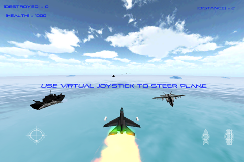 Sky War 3D - Sonic Jet Fighter screenshot 3