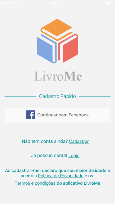 LivroME screenshot 2