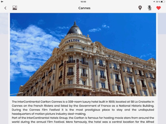 Cannes Travel Guide Offline iPad screenshot