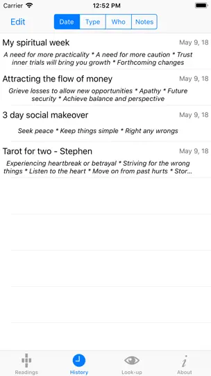 Tarot Lite iPhone Screenshot 5