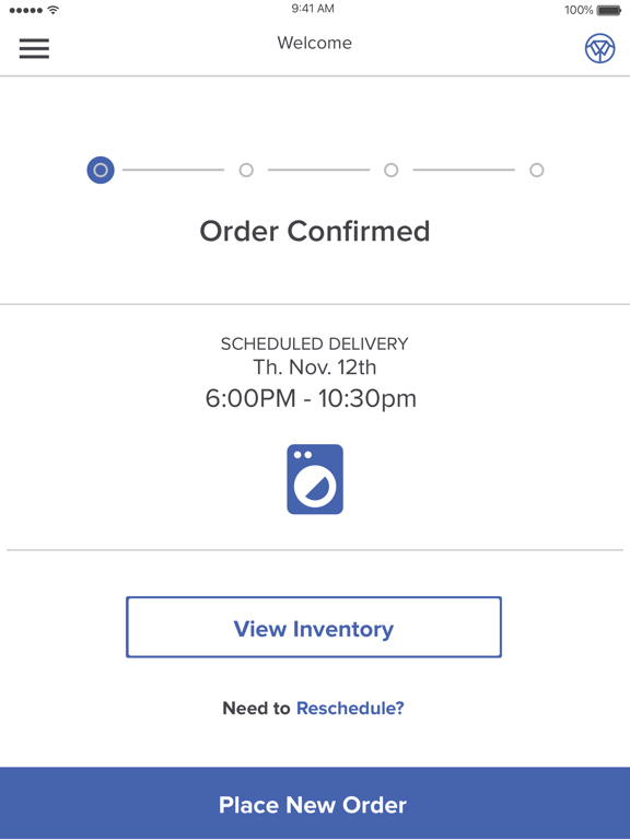 Pressed Dry Cleaners iPad screenshot 4 - Lifestyle app