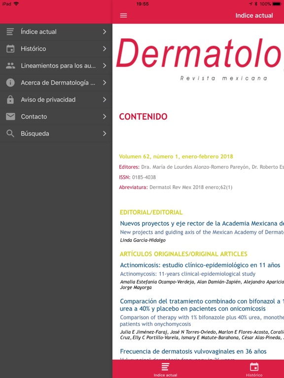 Screenshot #6 pour Dermatología Revista Mexicana